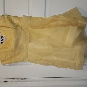 Women's ABS strapless dress